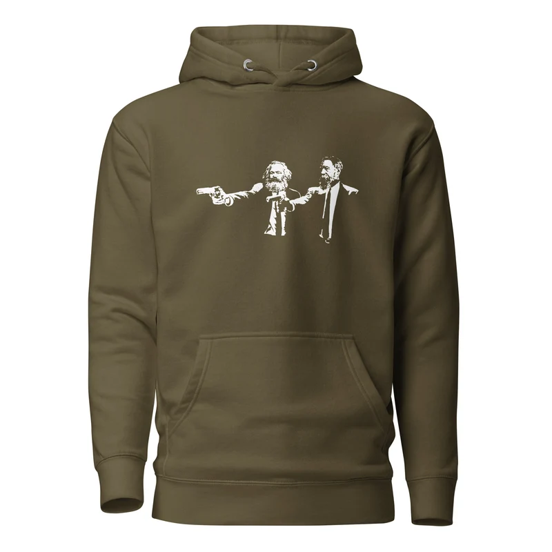 Philo Fiction - Marx & Engels - Premium Hoodie