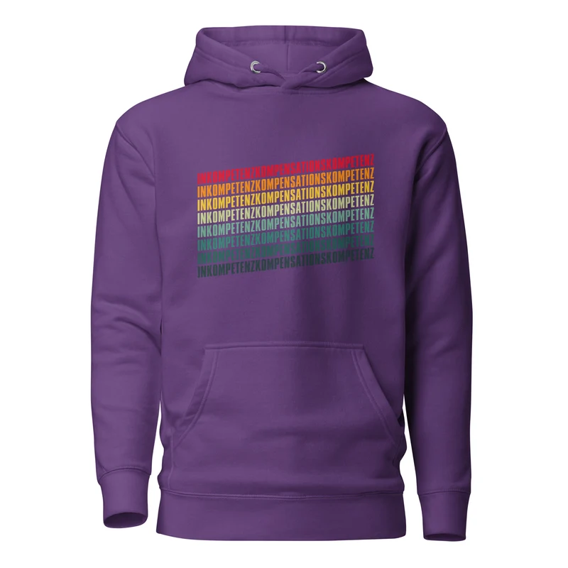 Inkompetenzkompensationskompetenz - Premium Hoodie