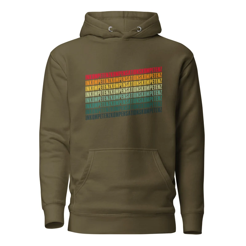 Inkompetenzkompensationskompetenz - Premium Hoodie