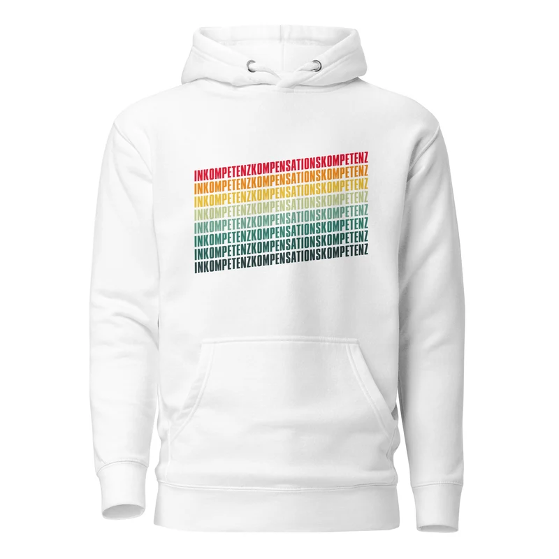 Inkompetenzkompensationskompetenz - Premium Hoodie