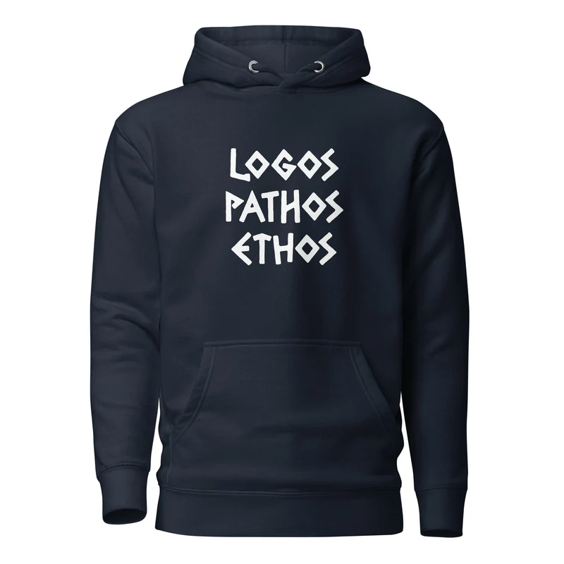 Logos Pathos Ethos - Premium Hoodie