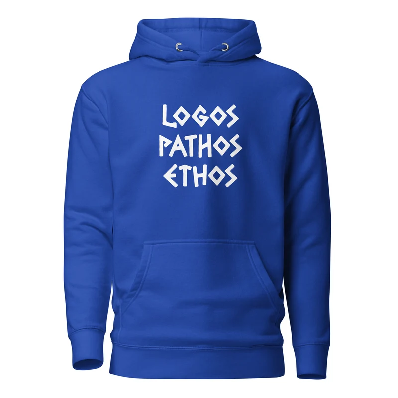 Logos Pathos Ethos - Premium Hoodie
