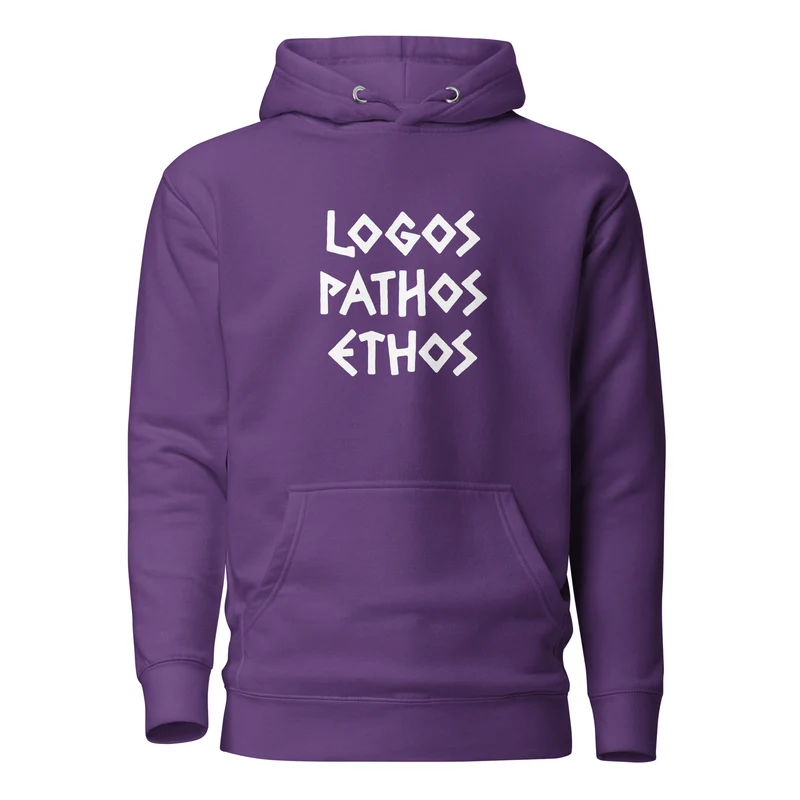 Logos Pathos Ethos - Premium Hoodie