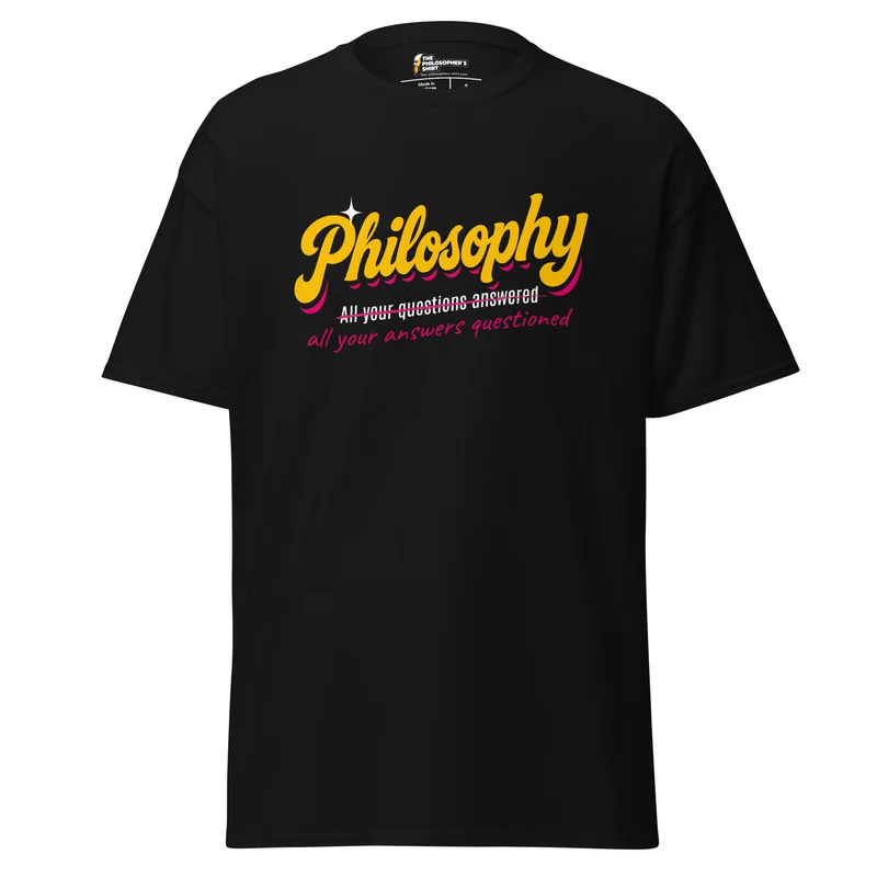 Philosophy: All your answers questioned - Unisex Classic T-Shirt