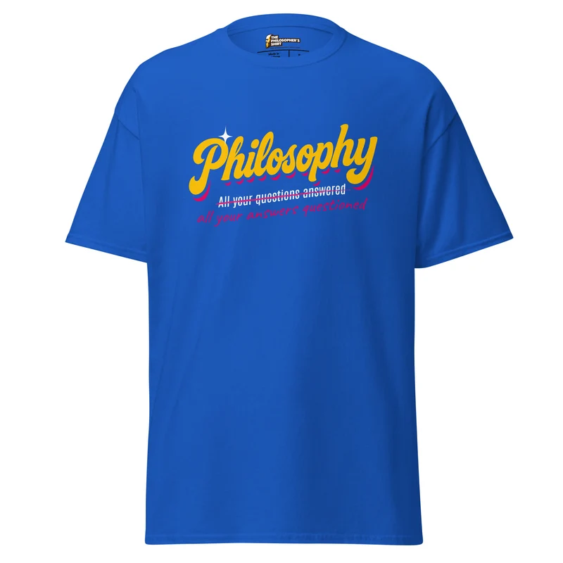 Philosophy: All your answers questioned - Unisex Classic T-Shirt