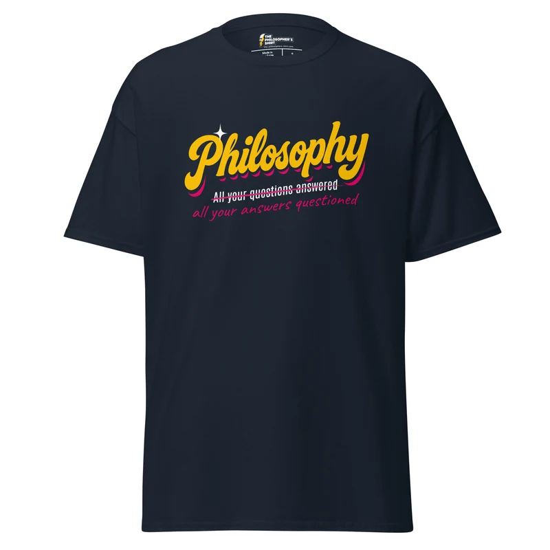 Philosophy: All your answers questioned - Unisex Classic T-Shirt