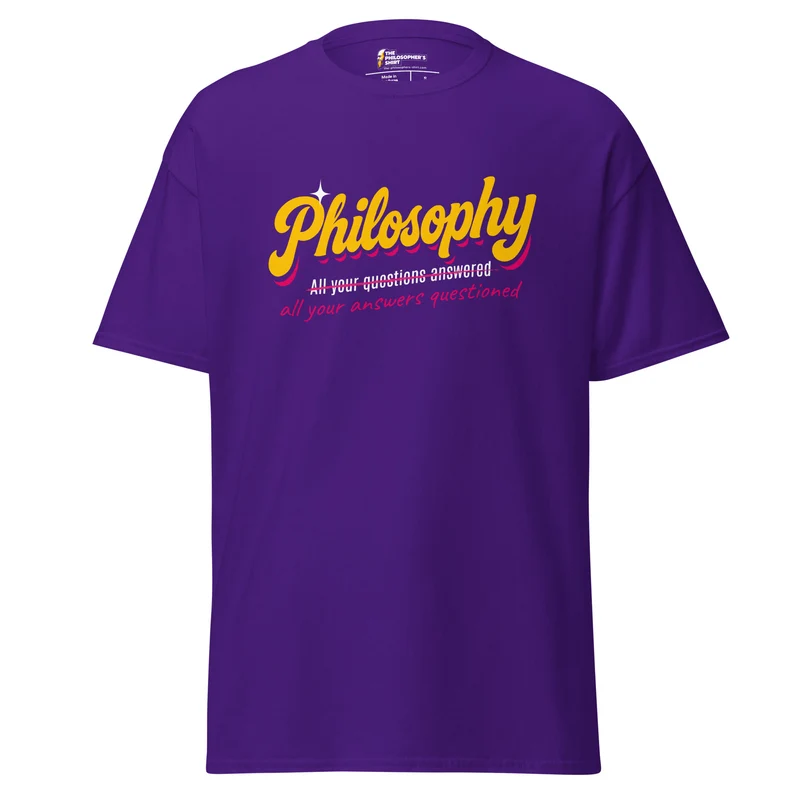 Philosophy: All your answers questioned - Unisex Classic T-Shirt