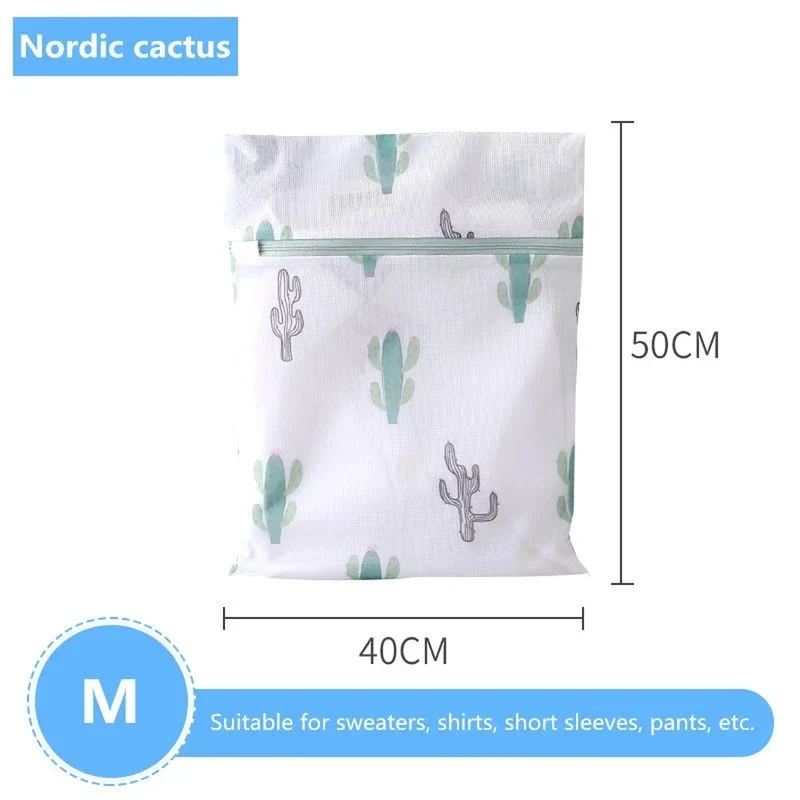 Cactus Mesh Laundry Bag