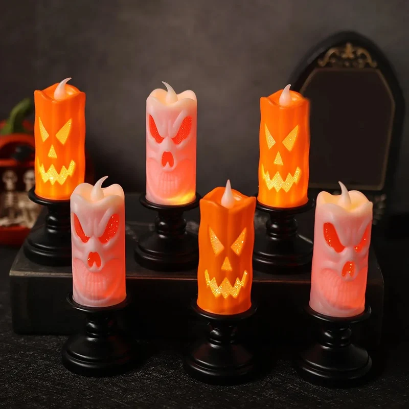 LED Halloween Candlestick