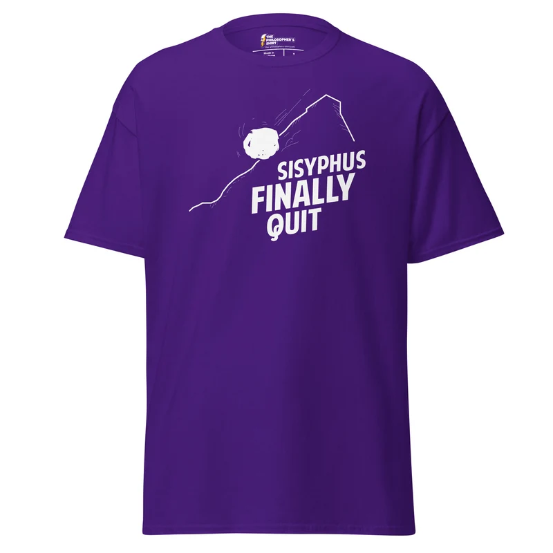 Camus - Sisyphus Finally Quit - Unisex Classic T-Shirt