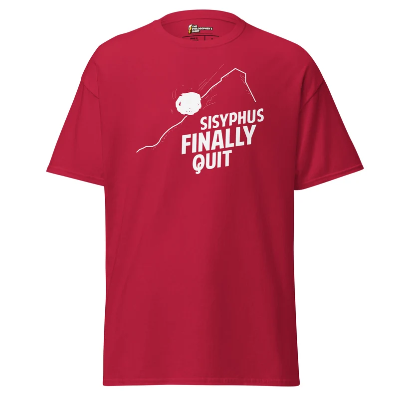 Camus - Sisyphus Finally Quit - Unisex Classic T-Shirt