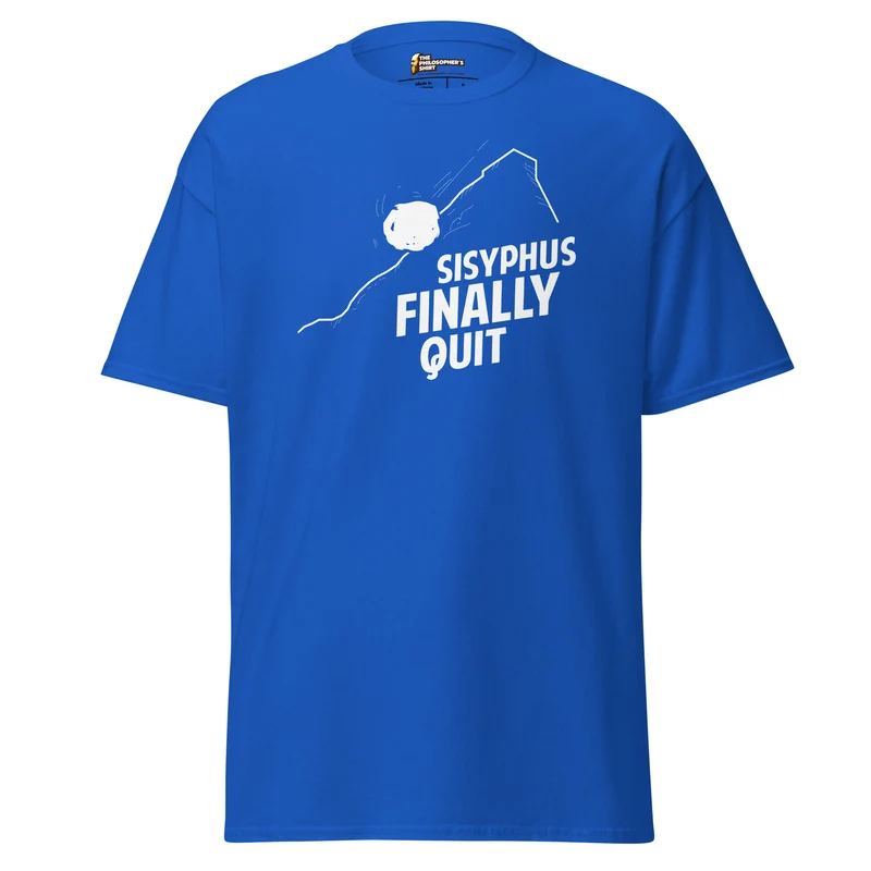Camus - Sisyphus Finally Quit - Unisex Classic T-Shirt