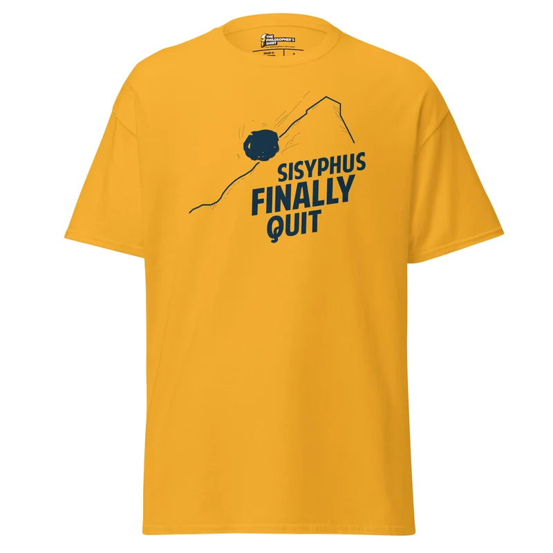 Camus - Sisyphus Finally Quit - Unisex Classic T-Shirt