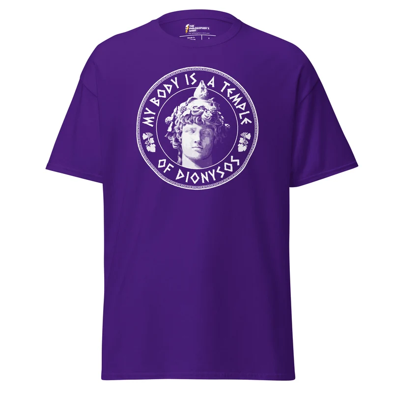 My Body Is A Temple Of Dionysos - Unisex Classic T-Shirt