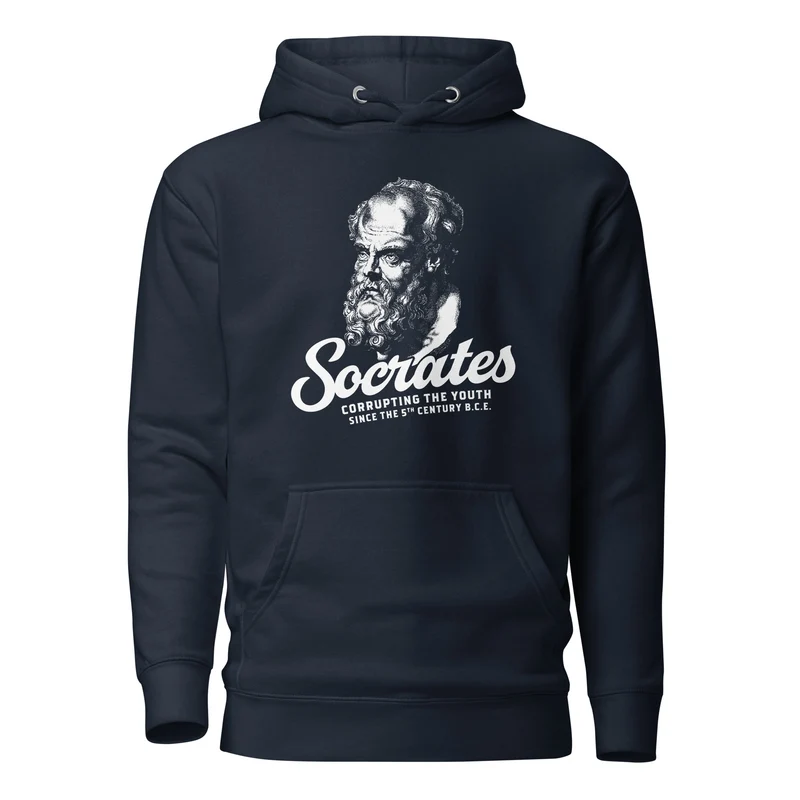 Socrates - Corrupting the youth - Premium Hoodie