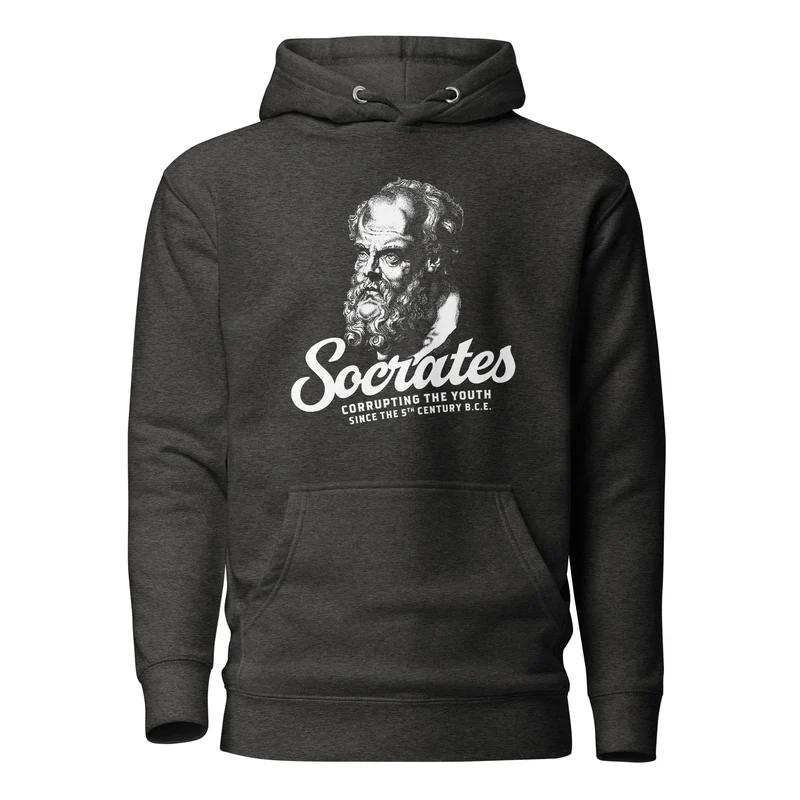Socrates - Corrupting the youth - Premium Hoodie