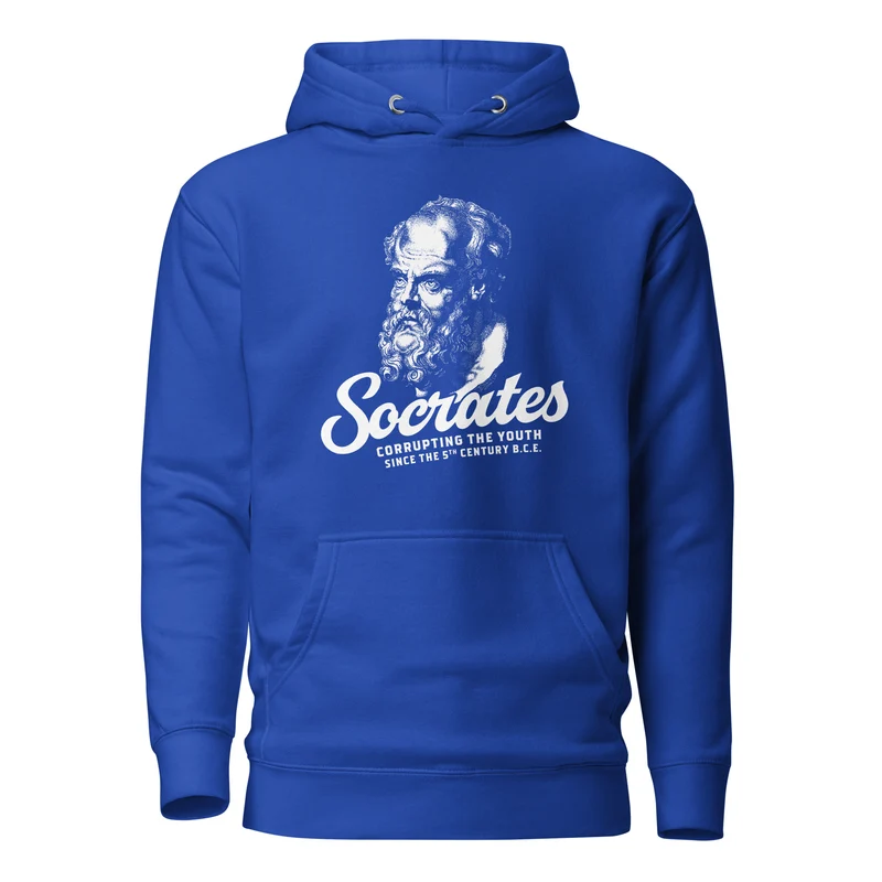 Socrates - Corrupting the youth - Premium Hoodie