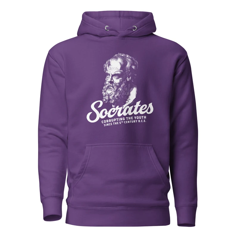 Socrates - Corrupting the youth - Premium Hoodie
