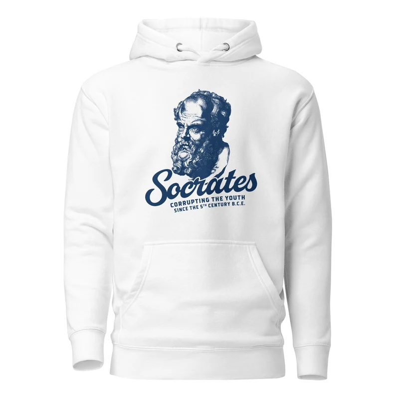 Socrates - Corrupting the youth - Premium Hoodie