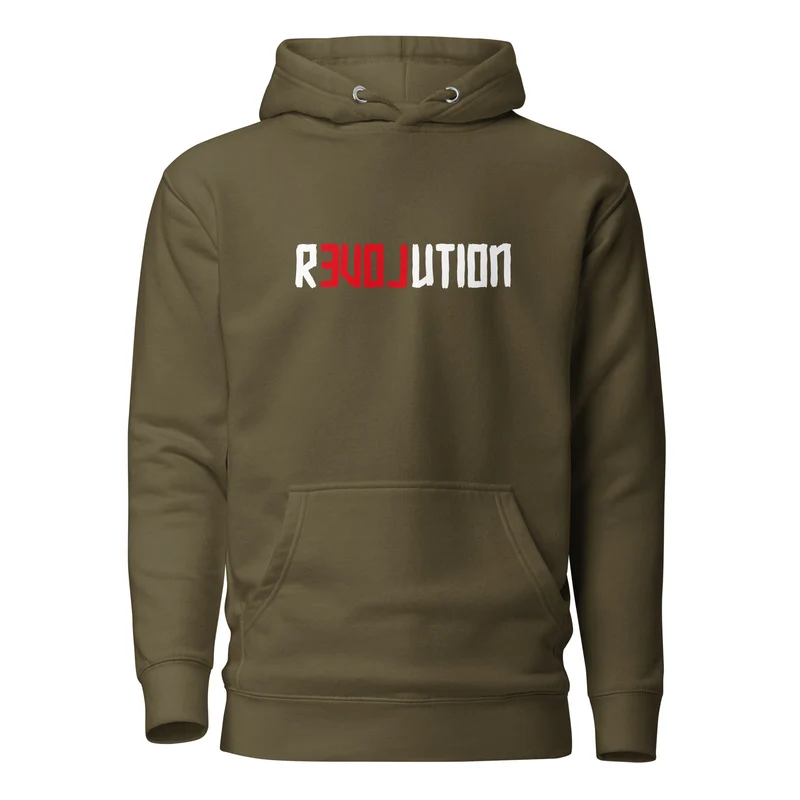 There is Love in Revolution - Premium Hoodie
