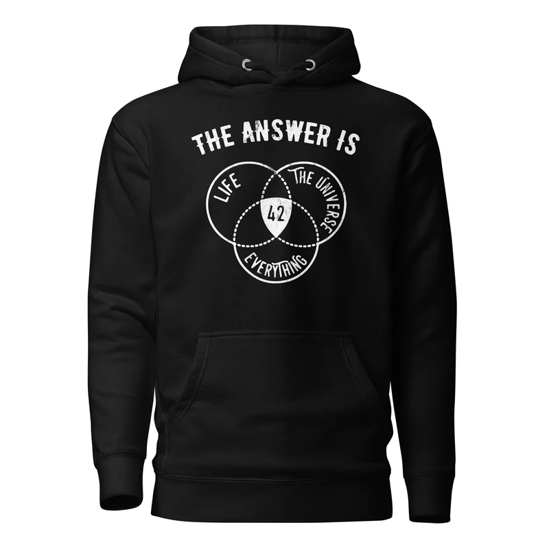 The Answer Is Always 42 - Premium Hoodie