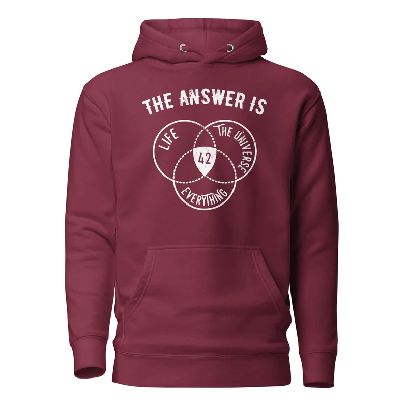 The Answer Is Always 42 - Premium Hoodie