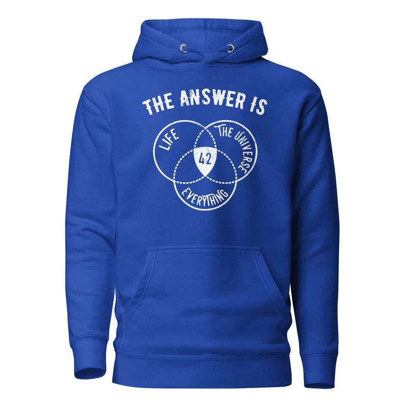 The Answer Is Always 42 - Premium Hoodie