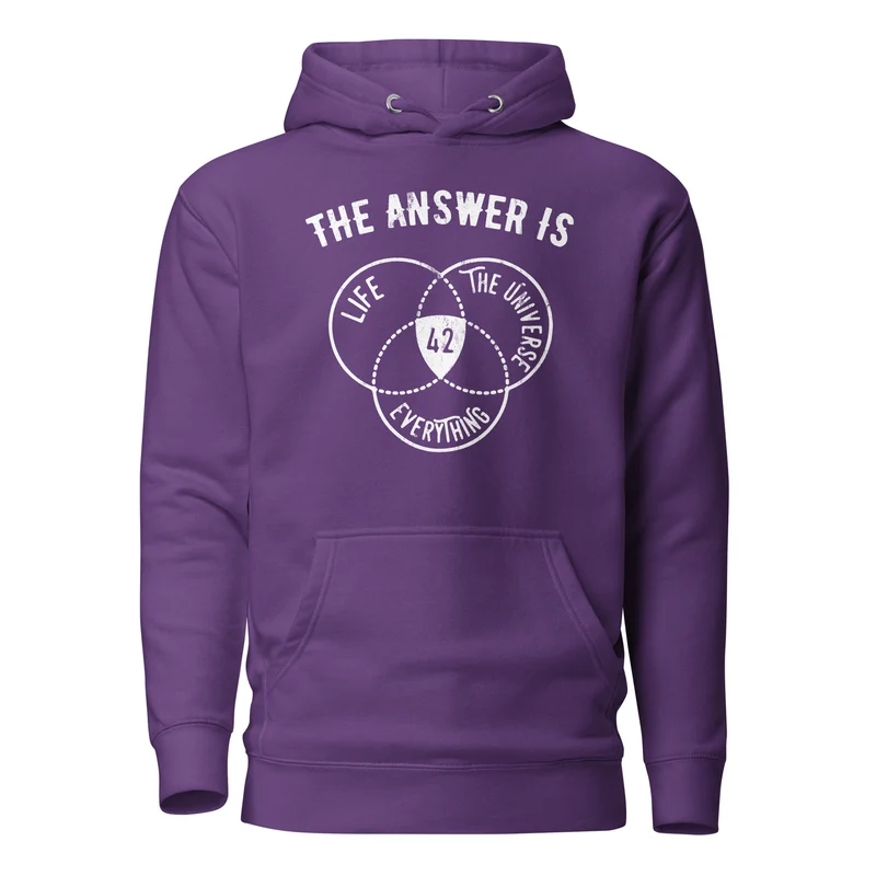 The Answer Is Always 42 - Premium Hoodie