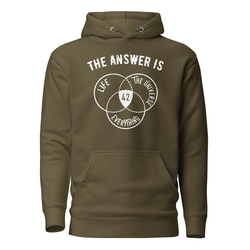 The Answer Is Always 42 - Premium Hoodie