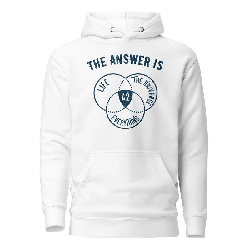 The Answer Is Always 42 - Premium Hoodie