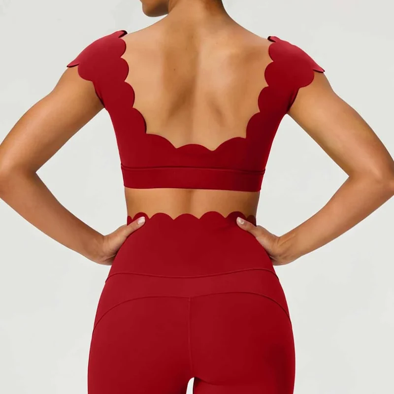 High Waist Three Quarter Yoga Pants