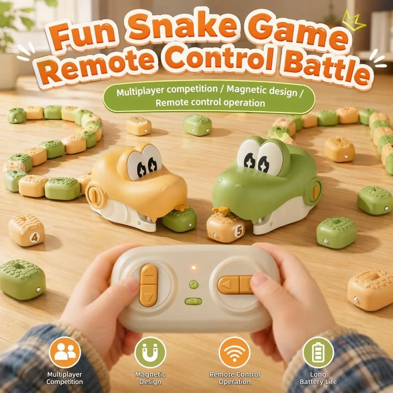 Magnetic Snake RC Toy Set