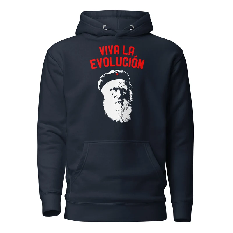 Darwin - Viva la Evolucion - Premium Hoodie