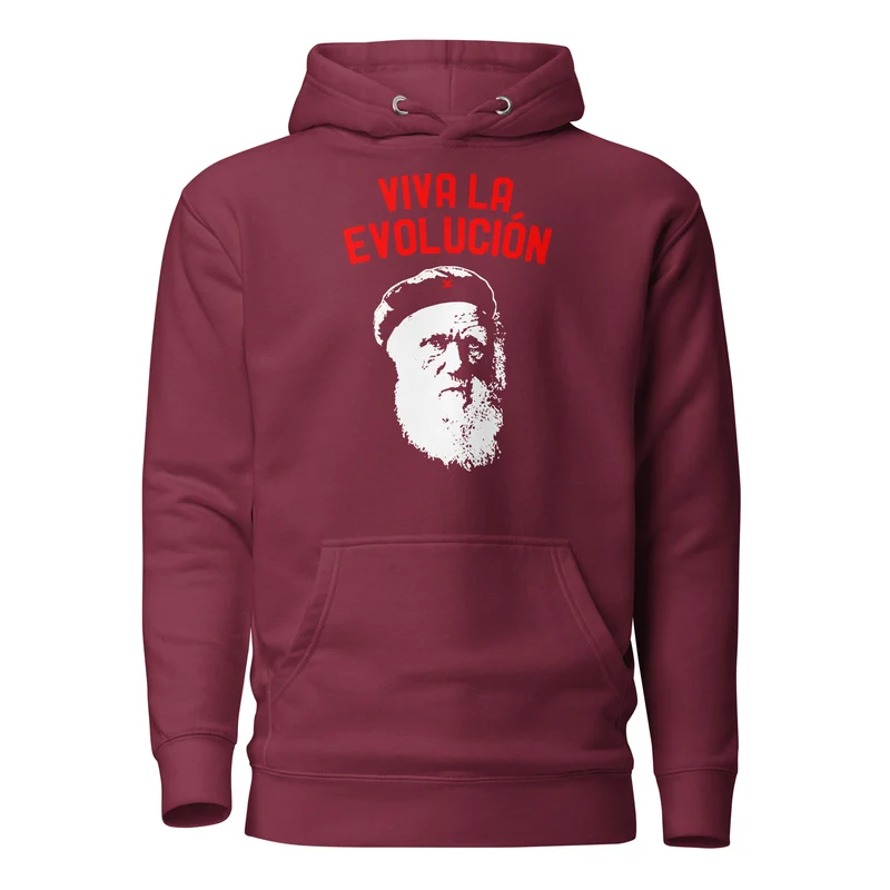 Darwin - Viva la Evolucion - Premium Hoodie