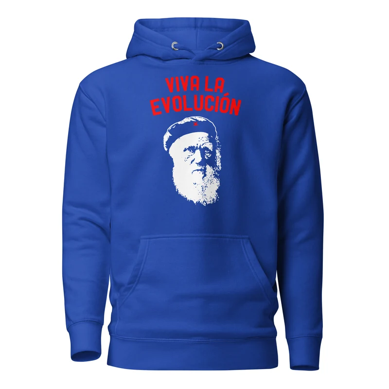 Darwin - Viva la Evolucion - Premium Hoodie