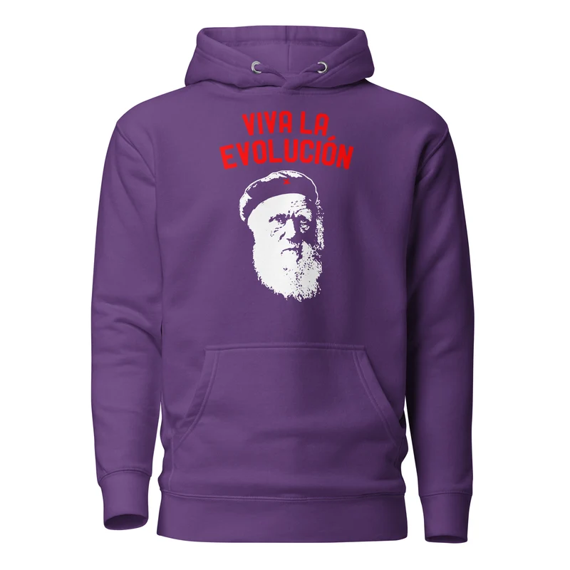 Darwin - Viva la Evolucion - Premium Hoodie