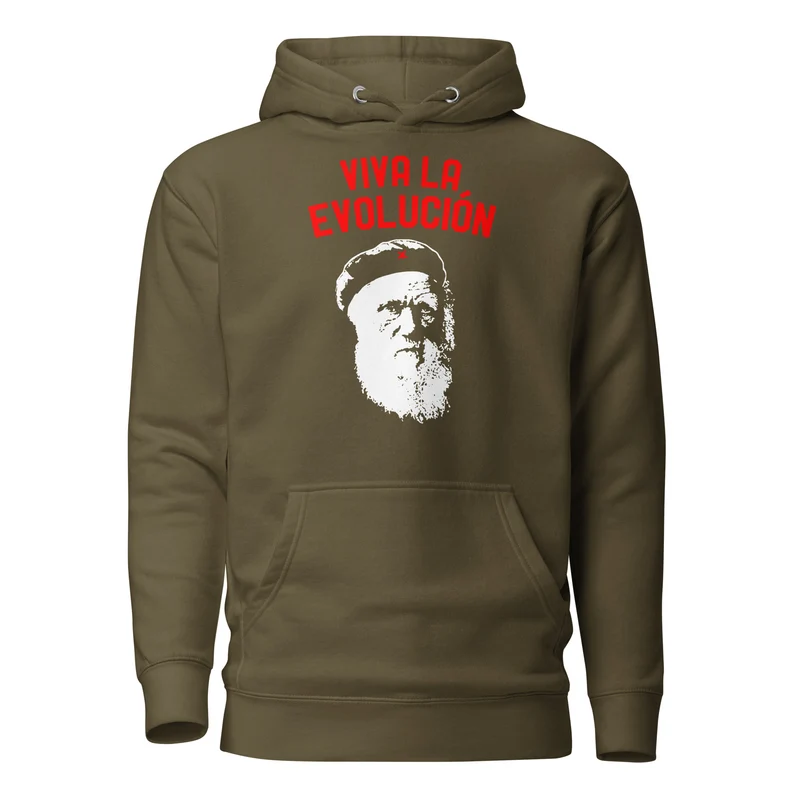 Darwin - Viva la Evolucion - Premium Hoodie