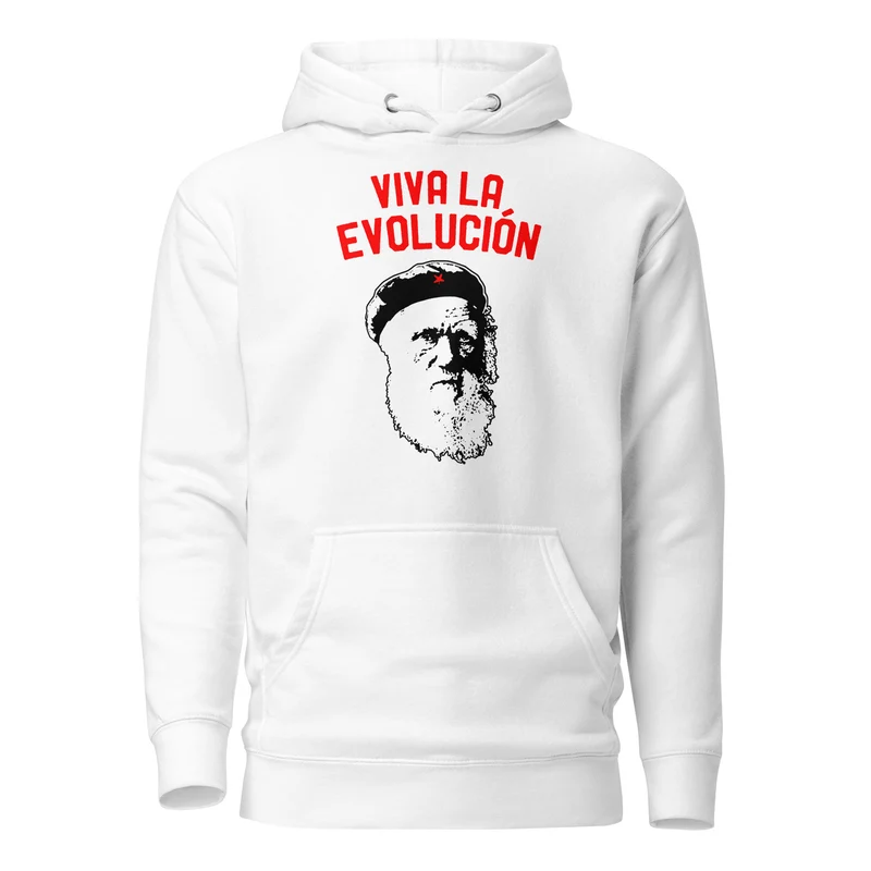 Darwin - Viva la Evolucion - Premium Hoodie
