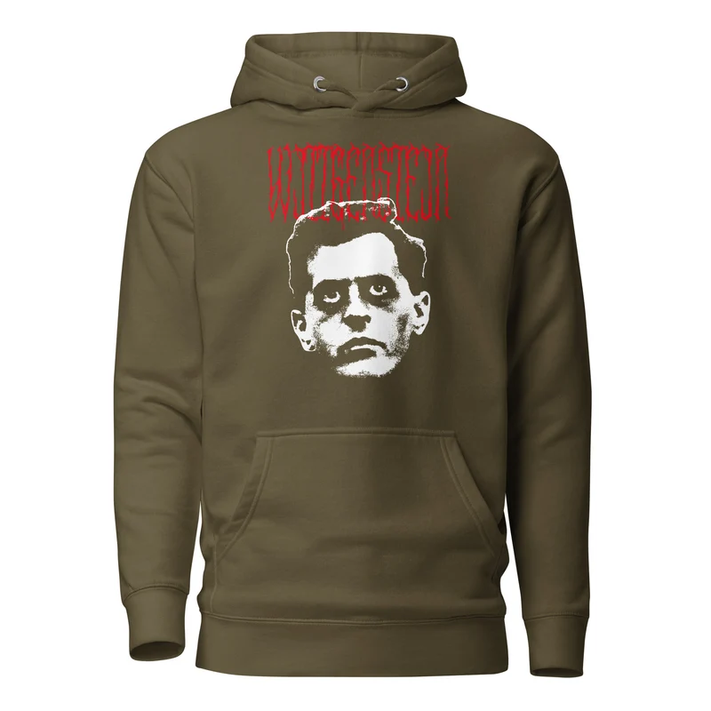 Metal Philosophers - Wittgenstein - Premium Hoodie