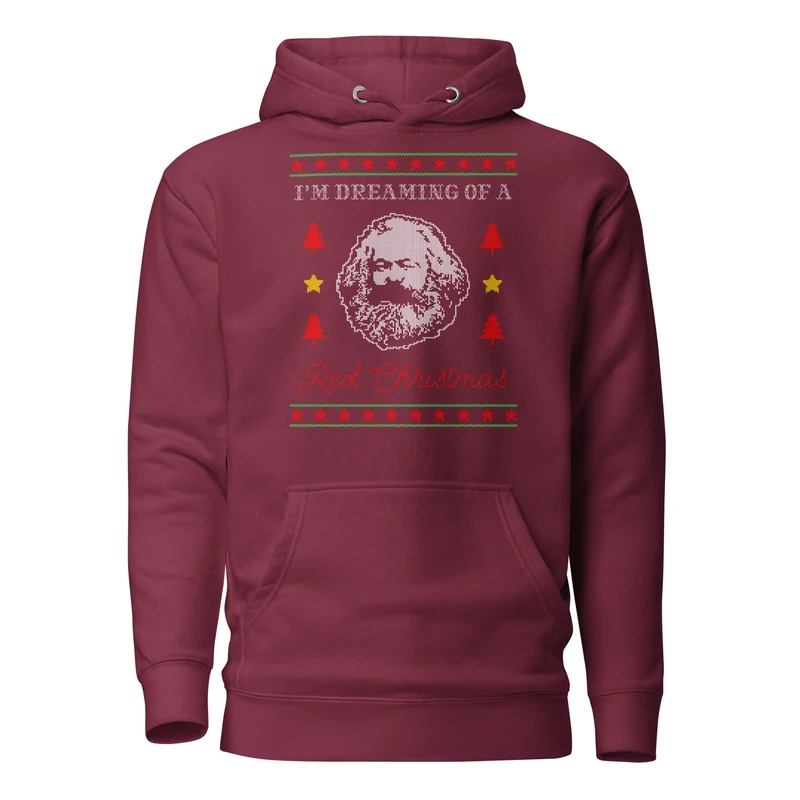 Marx: I'm dreaming of a red Christmas - Premium Hoodie
