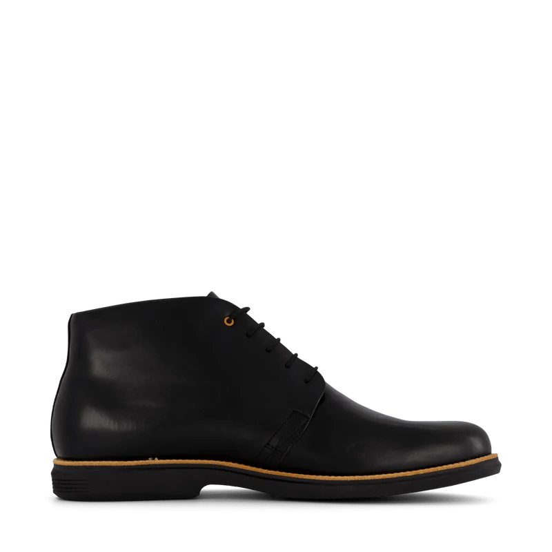 City Groove Chukka Jet Black