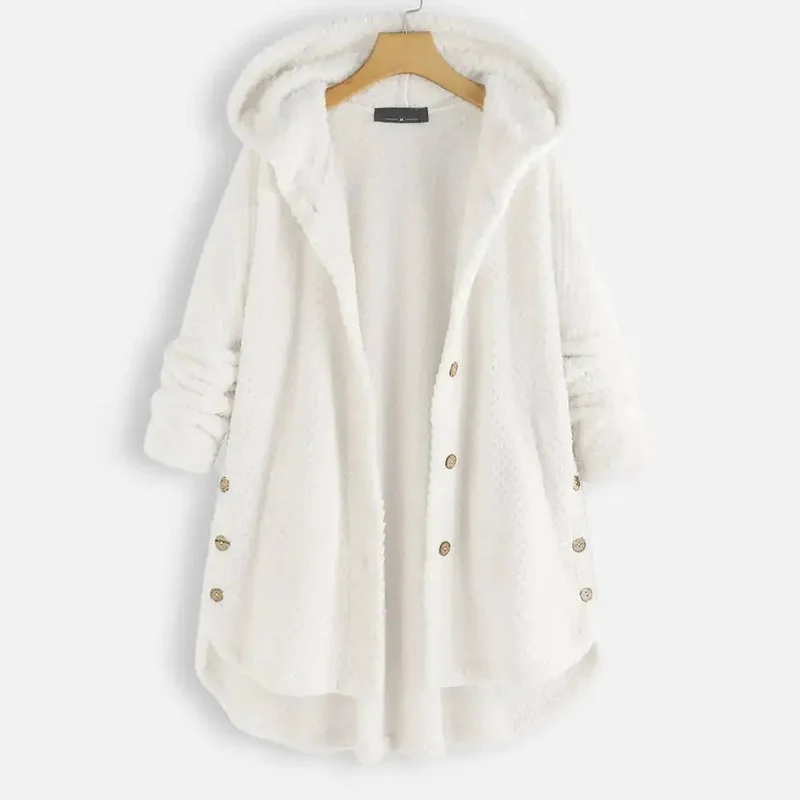 Hooded Fleece Cardigan