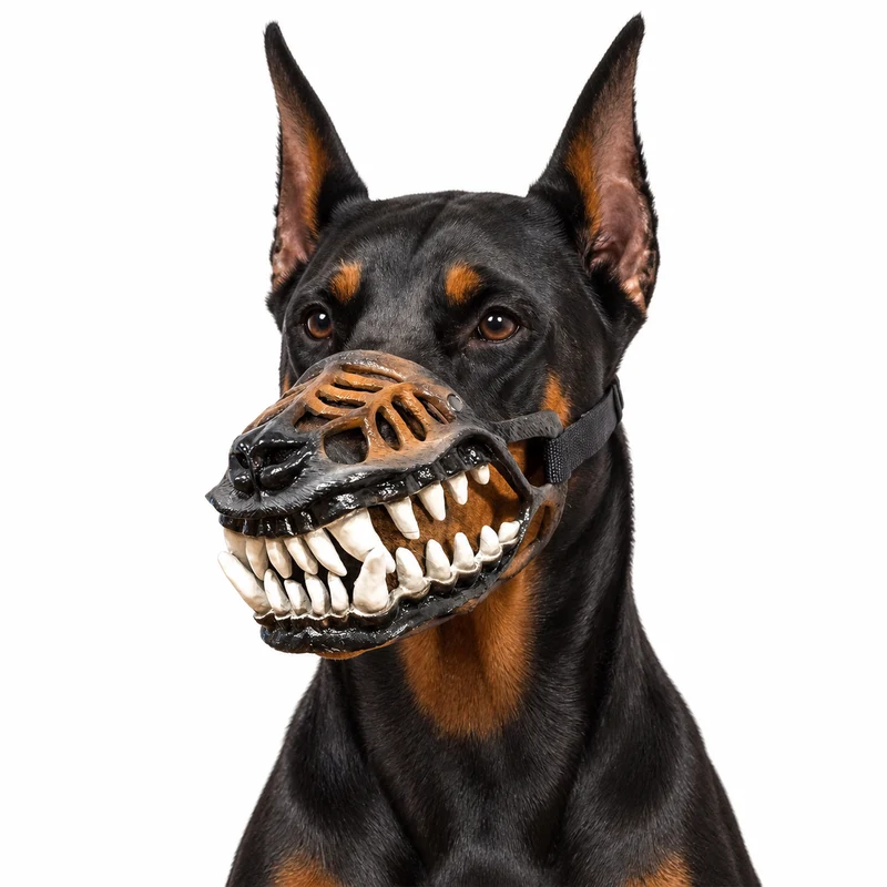 Fanged Dog Costume Muzzle