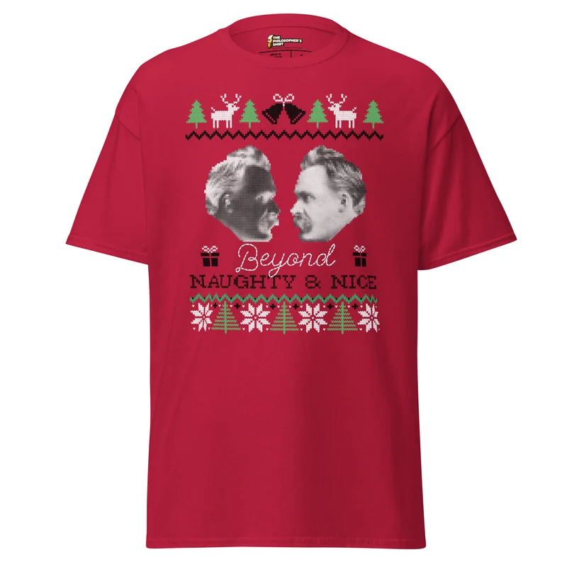 Nietzsche - Beyond naughty and nice - Unisex Classic T-Shirt