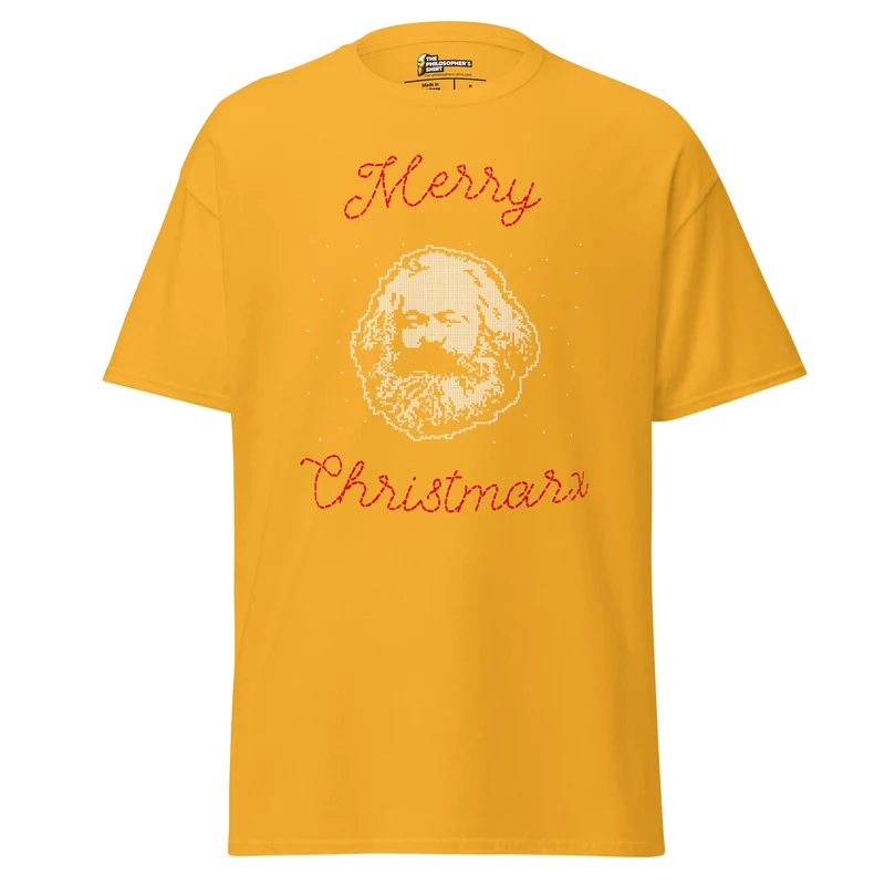 Merry Christmarx - Ugly Christmas Sweater Design - Unisex Classic T-Shirt
