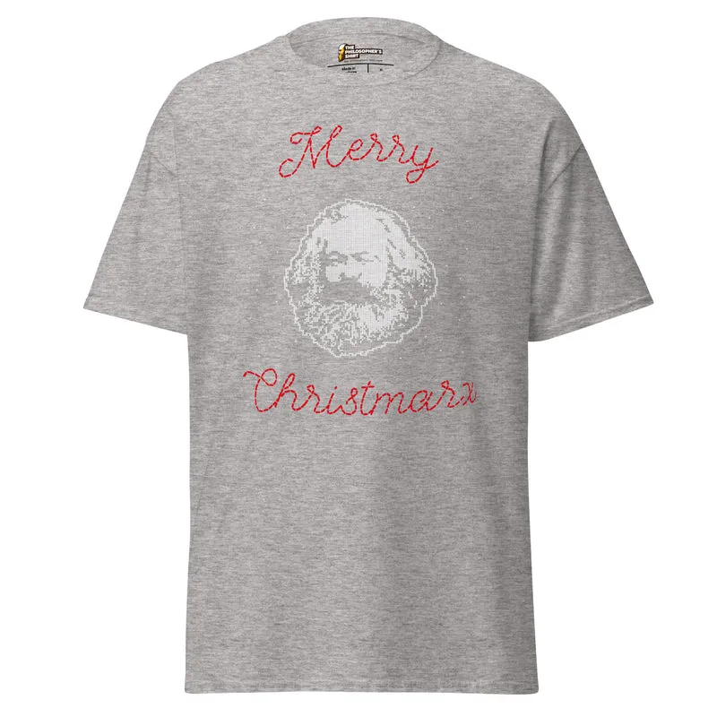 Merry Christmarx - Ugly Christmas Sweater Design - Unisex Classic T-Shirt