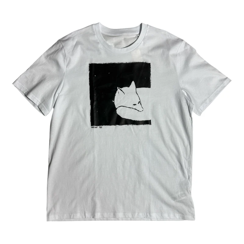 Fox in a box Unisex T-Shirt - white