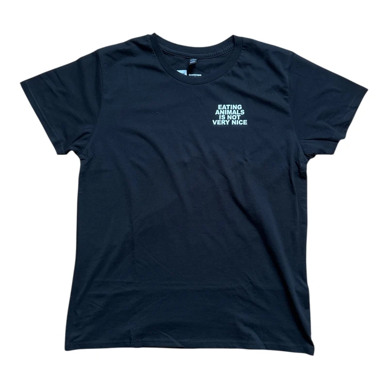 „Eating Animals Is Not Very Nice“ Damen T-Shirt