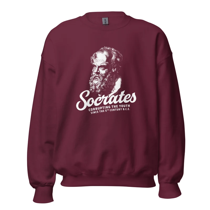 Socrates - Corrupting the youth - Sweatshirt