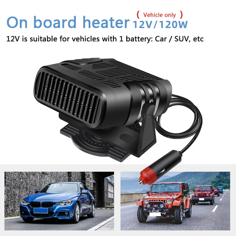 12/24 V Car Heater and Defroster